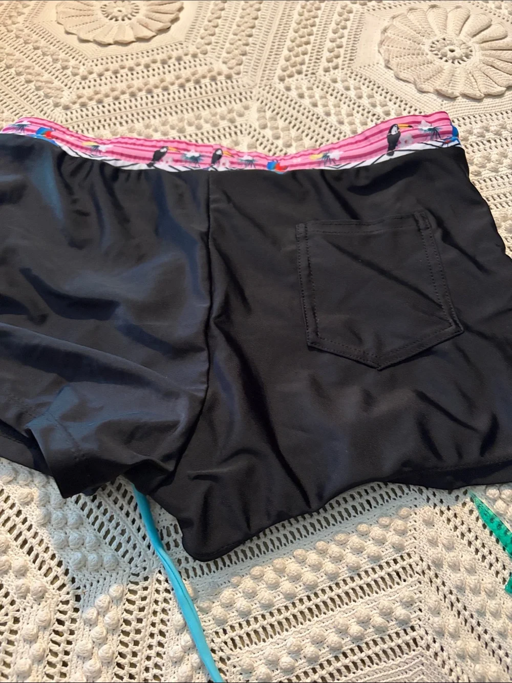 New swimming shorts for kids size large